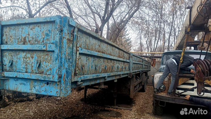 Полуприцеп бортовой ОДАЗ 9385, 2001