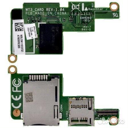 Плата с ssd и приемником карты памяти, Sim для Ace