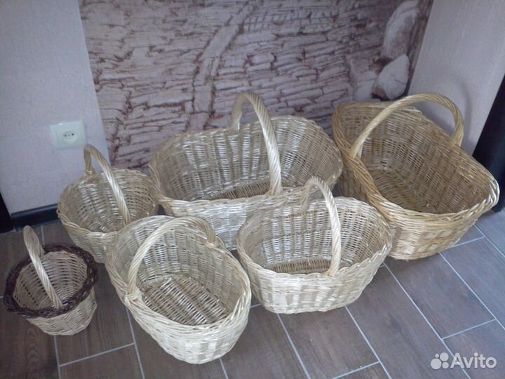 Продам корзины плетеные из лозы