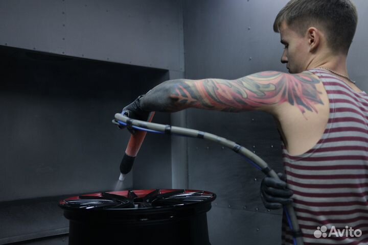 Покраска литых дисков