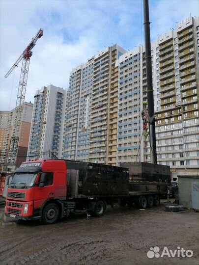 Перевозка негабарита, шаланда в аренду