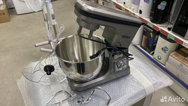 Миксер Kitfort KT-1338, серебристый