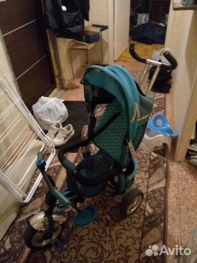 Детский стол и стул, велосипед, санки