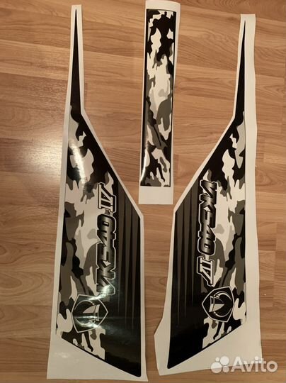 Наклейки на снегоход Yamaha 540 4