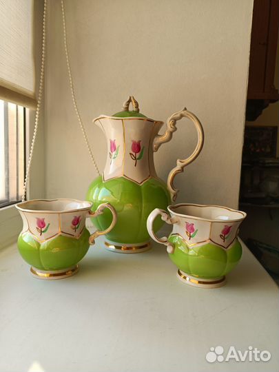 Набор для воды Кувшин+2 большие кружки юуфз СССР