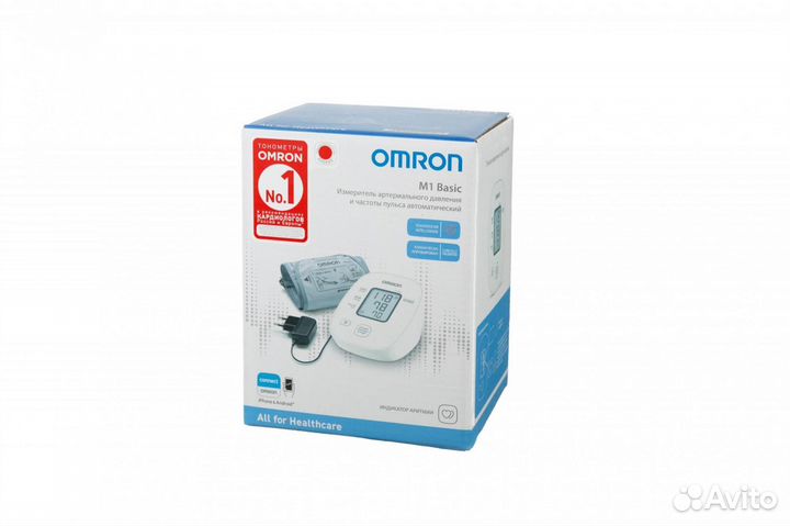Тонометр omron M1 Basic с адаптером