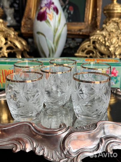 Рюмки хрустальные