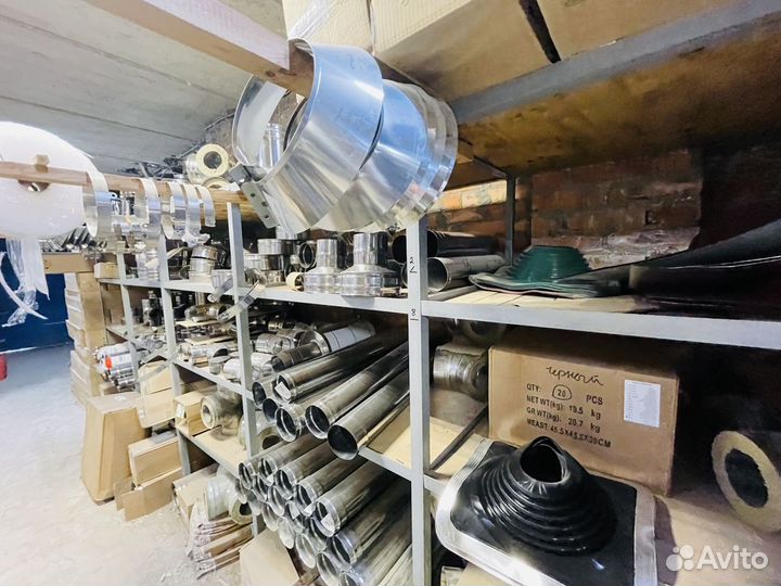 Дымоходы из нержавеющей стали д 130 мм