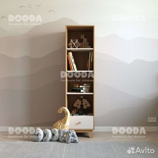 Стеллаж пенал детский шкаф для хранения