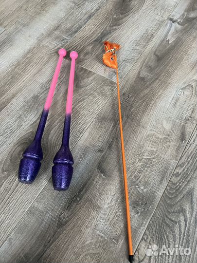 Булавы гимнастические Sasaki 44см