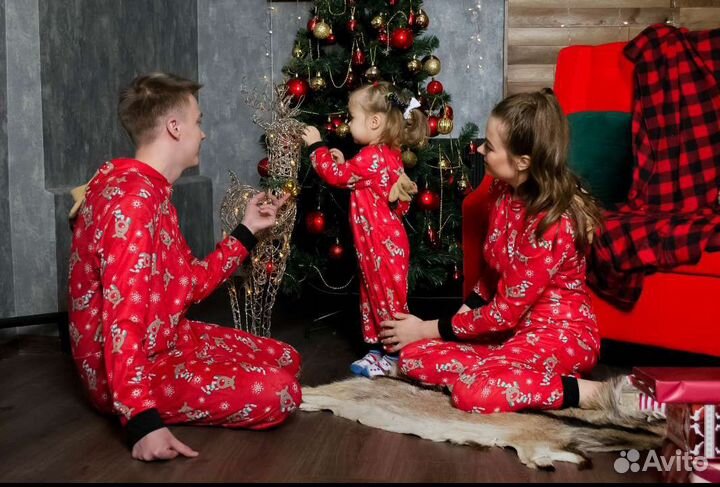 Костюм пижама family look