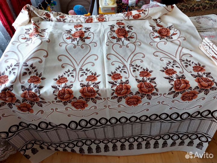 Шторы СССР, ткани