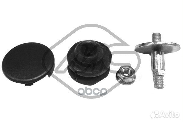 Крепление декоративной крышки мотора audi A3/A4