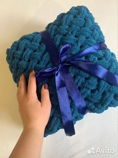 Детский новый плед, вязанный плед, плюшевый пледы