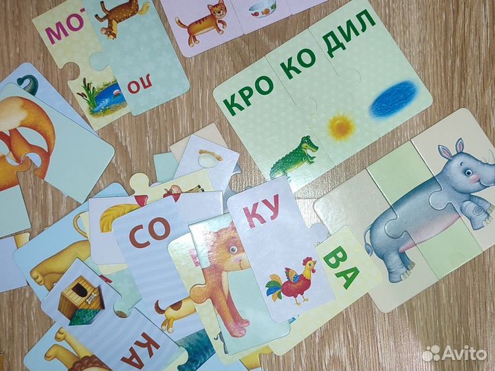 Зоопутаница собираем картинки учим буквы