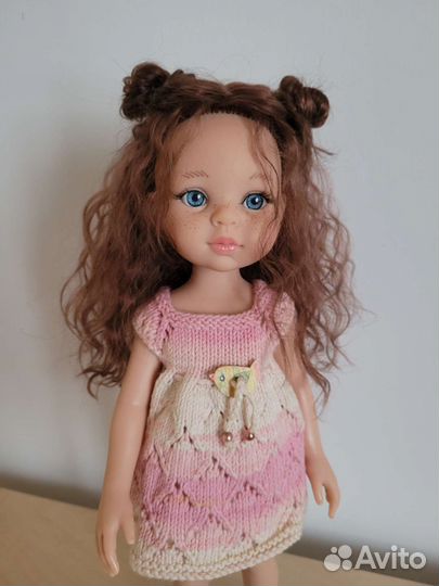 Кукла paola reina перепрошитая козочкой