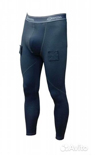 Штаны компрессионные хоккейные с ракушкой