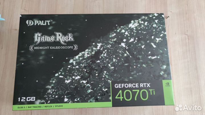 Видеокарта RTX Palit GameRock 4070ti на гарантии