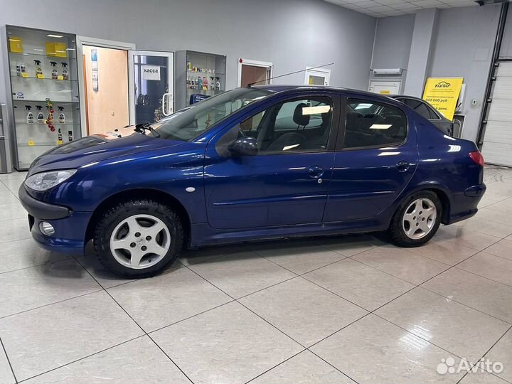 Peugeot 206 1.6 МТ, 2007, 153 000 км