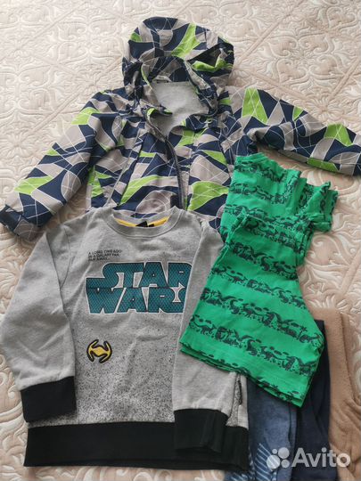 Одежда для мальчика пакетом 104 110