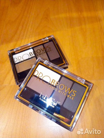 Палитра теней для бровей