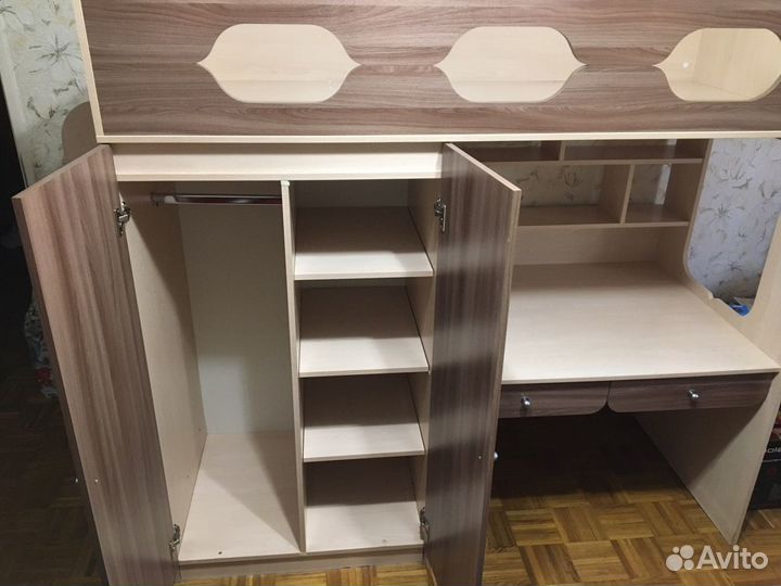 Двухъярусная кровать бу