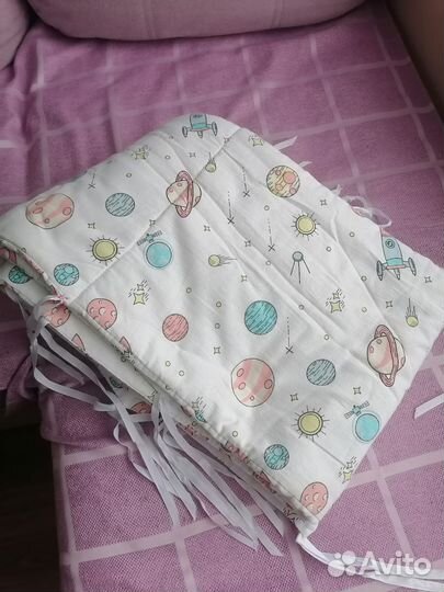 Детская кровать, матрасик, наматрасник и тд