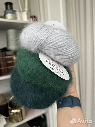 Пряжа Angora (Rodina yarns) (100% ангора)