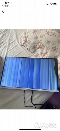 Монитор битый