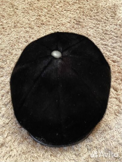 Меховая мужской картуз