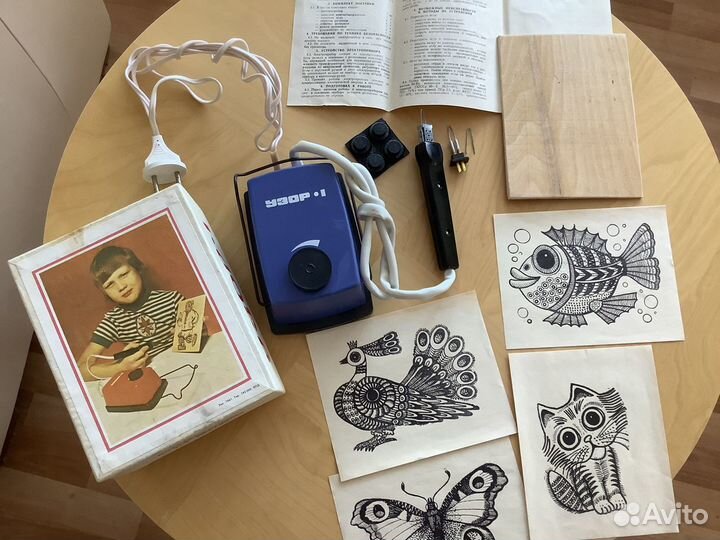 Электровыжигатель., Узор-1