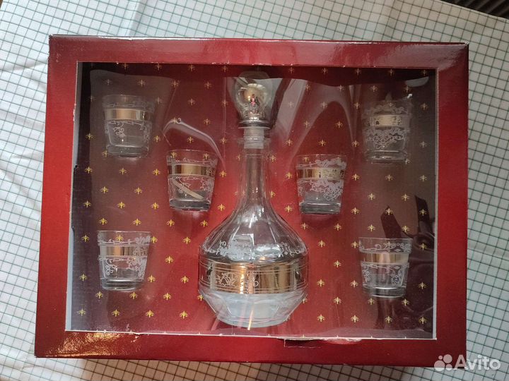 Подарочный набор рюмка бутылка