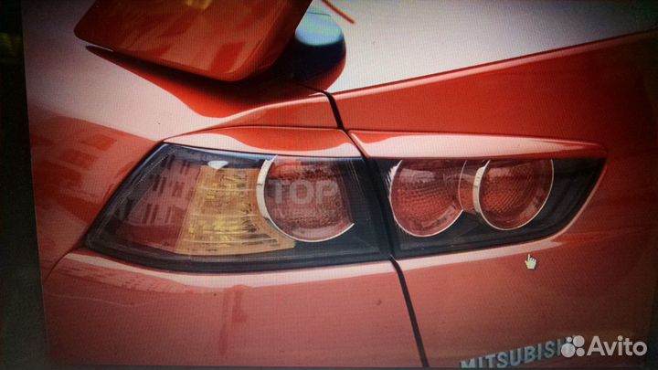 Реснички на фары фонари Лансер 10 X bmw e39