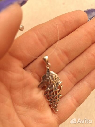 Подвеска волк