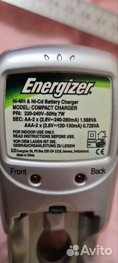 Зарядное устройство Energizer