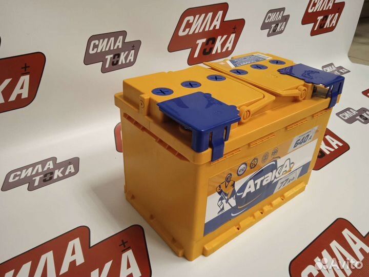 Аккумулятор атака 77AH 640A 12V