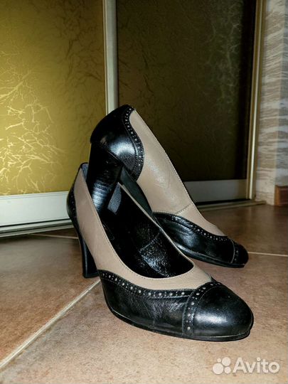 Туфли женские кожаные