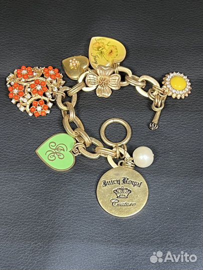 Браслет женский Juicy Royal Couture с подвесами