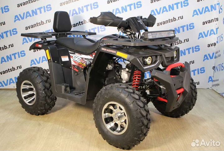 Квадроцикл avantis hunter 200 NEW premium черный