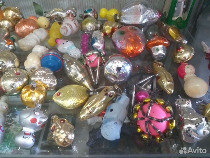 Елочные игрушки СССР