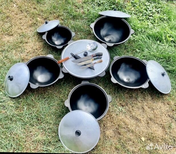 Казан оригинальный чугунный