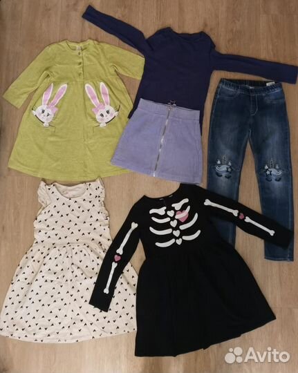 Пакет фирменных вещей, рост 122-128