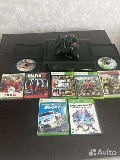 Xbox 360 прошитый с играми