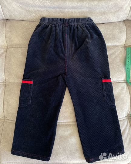 Брюки вельветовые