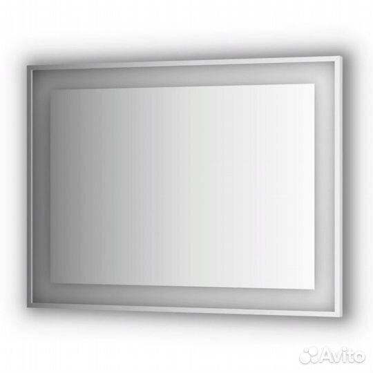 Зеркало Evoform Ledside 90х120 Сталь
