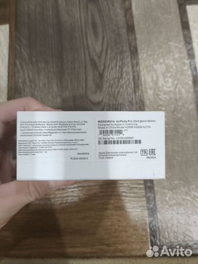 Наушники apple airpods pro