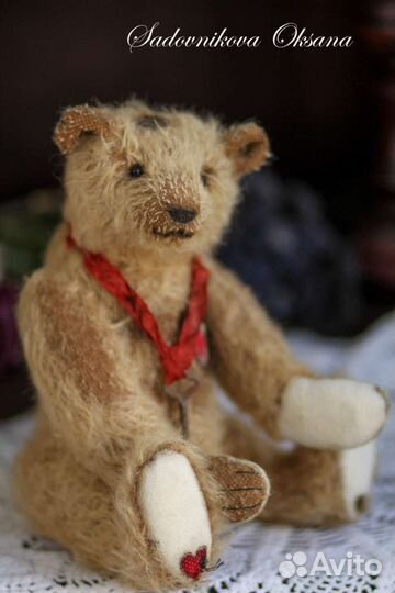 Плюшевый мишка ручной работы Тедди подарок