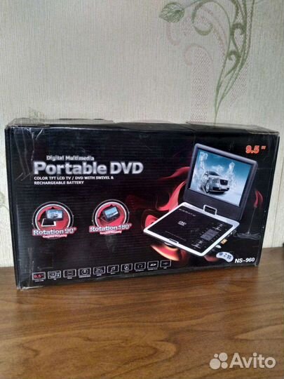 Портативный DVD телевизор новое