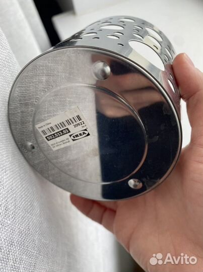 Подсвечник IKEA металлический