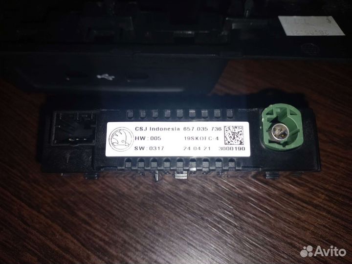 USB Type-C Volkswagen Polo Rapid карплей